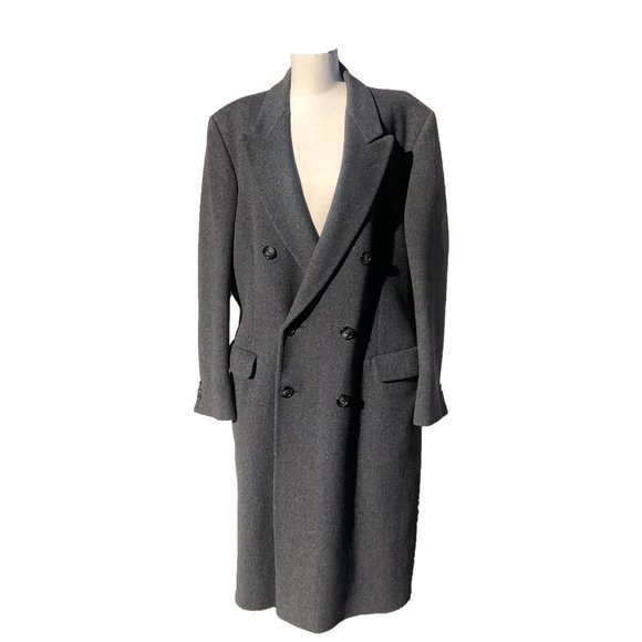 Hammersley Other - HAMMERSLEY Grey Wool/Cashmere Overcoat Size 44L Perfect Condition!